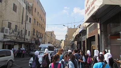 Caminar, rezar, y comprar en Israel