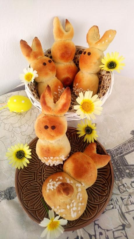 Conejitos suizos para Pascua