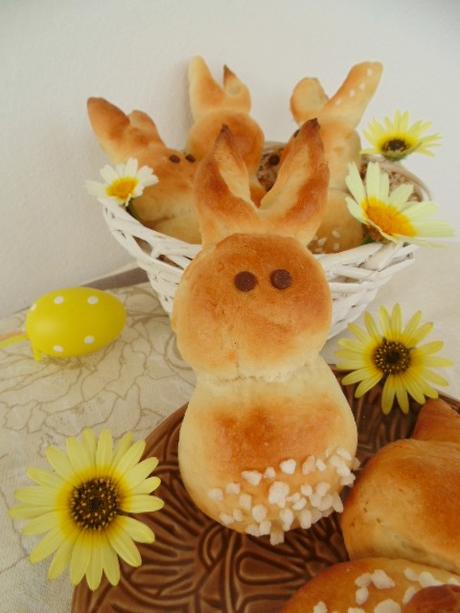 Conejitos suizos para Pascua