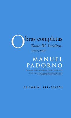 Manuel Padorno. Obras completas III