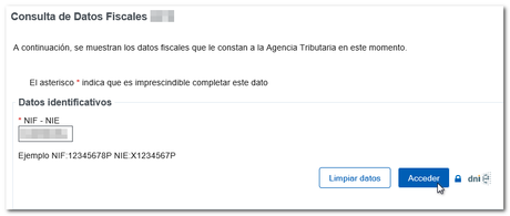 Como consultar mis datos fiscales online