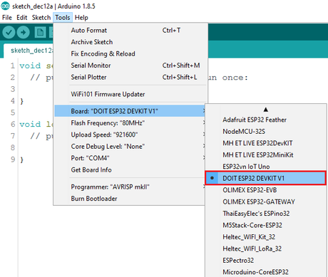 Problemas con ESP32