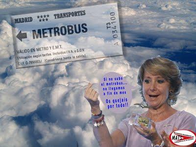 Mientras los sueldos bajan, el billete de Metro sube o baja.