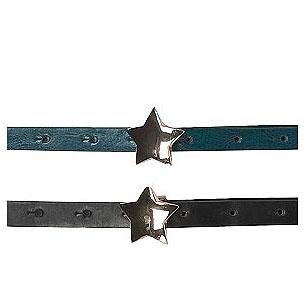 Star buckle belts