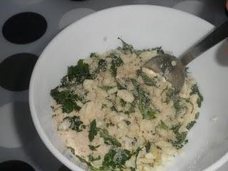 Chicharros a la vizcaína con patatitas y el postre