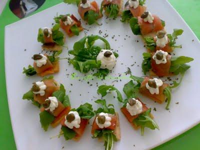 Mini bocaditos noruegos