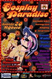 Punto aparte en el Cosplay paradise (20 de agosto 2011)