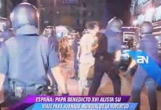 El amor del Papa se expande por Madrid