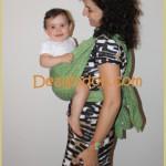 Pero con un portabebé ¿no pasan mucho calor?