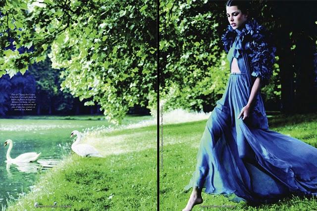 Charlotte Casiraghi en el september issue de Vogue Paris