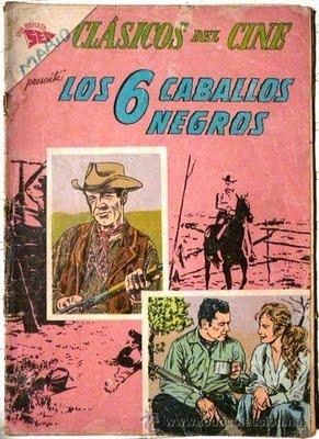 SEIS CABALLOS NEGROS  (Six Black Horses) (USA, 1962) Western