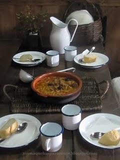 UNA FABADA EN LA CABAÑA