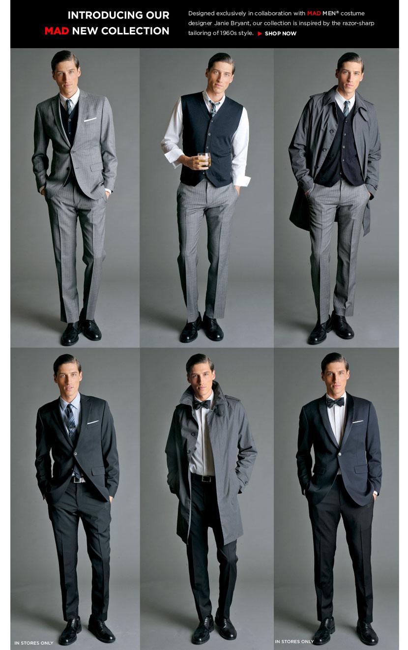 MAD MEN COLLECTION BY BANANA REPUBLIC