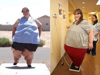 Quiere ser la más gorda del mundo’