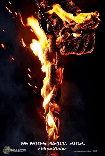 Teaser póster de 'Ghost Rider: Spirit of Vengeance'