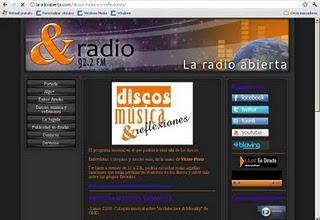 Discos, música y reflexiones se emitirá nuevamente en