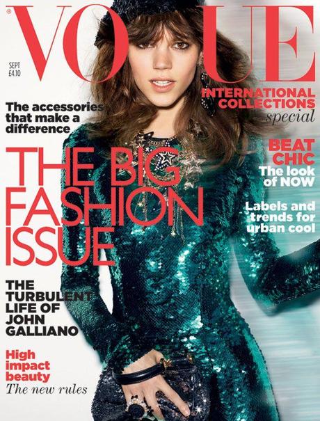 Vogue Magazine Cover [United Kingdom] (September 2011)