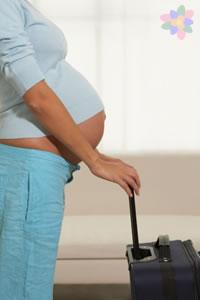 Embarazada y lista para las vacaciones