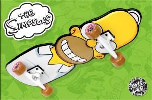 Colección de Skateboards Santa Cruz™, basados en la serie The Simpsons™