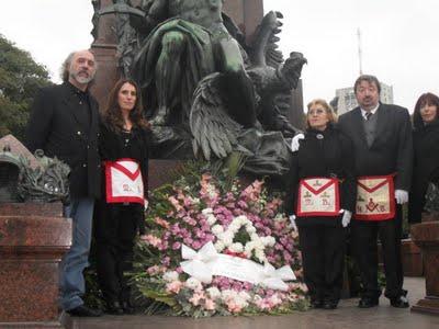 La Logia Henry Dunant de la OMMI Le Droit Humain - El Derecho Humano y su homenaje al Libertador José de San Martín