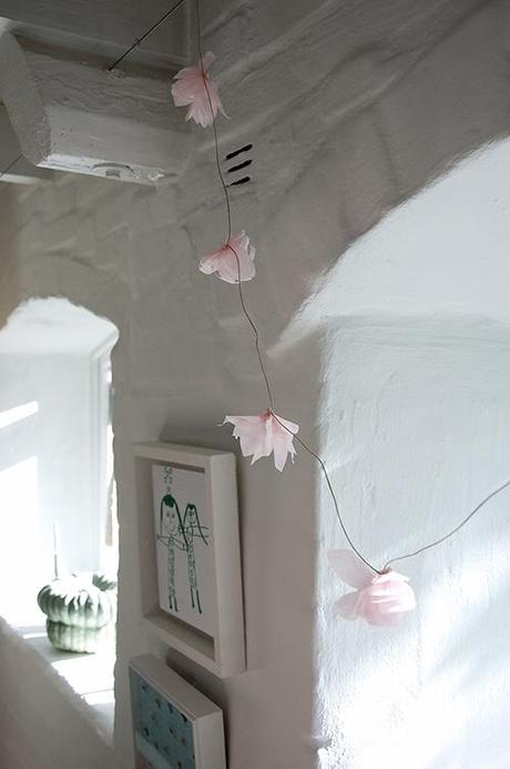 Hoy me gusta: Guirnalda de flores