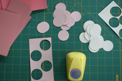 Diy: Móvil de circulos cosidos