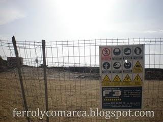 Depuradora sur zona ría de Ares.