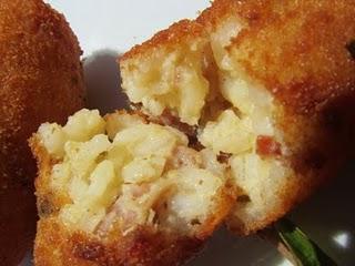 CROQUETAS DE ARROZ Y BACON