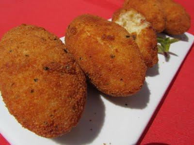 CROQUETAS DE ARROZ Y BACON