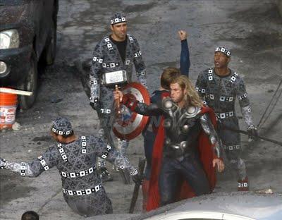 Thor, Capitán América y Motorista Fantasma: la cosa va de héroes