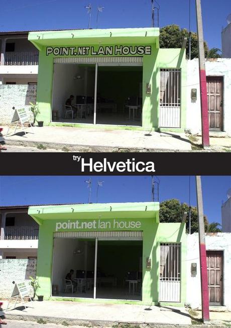 Brasil en Helvetica