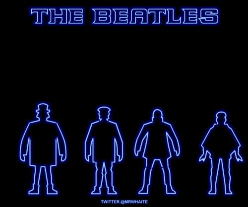 Interesantes carteles animados de neón