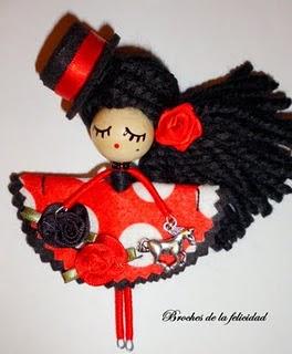 Mi pequeña flamenca-cordobesa.