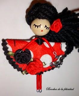 Mi pequeña flamenca-cordobesa.