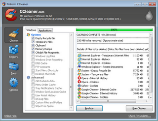 Limpia a fondo tu PC con CCleaner 3.09.1493