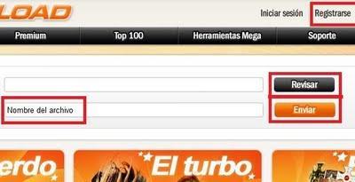 ¿Cómo subir un archivo a Megaupload?