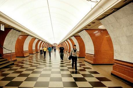 El metro de Moscú