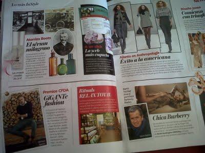 Claudine et vous en In Style.