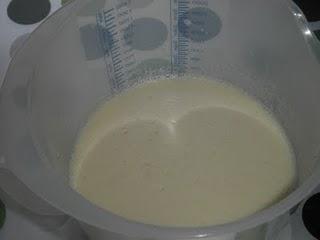 Bizcocho de harina de plátano