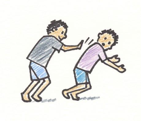 No le pegues pero defiendete