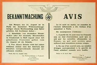 El primer asesinato de la Resistencia Francesa obliga a tomar medidas - 22/08/1941.