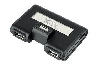 Descarga y guarda archivos, música y fotos con el nuevo Concentrador USB con lector de tarjetas de Perfect Choice