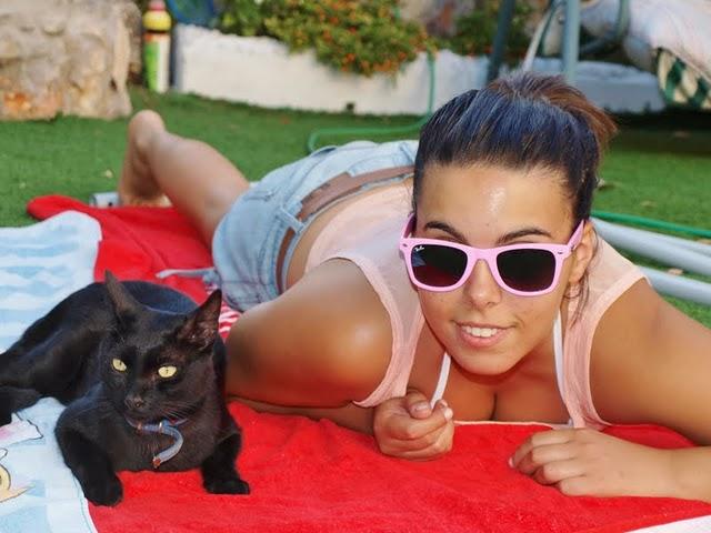 Día de pisci, y para ello look informal y muy cómodo.He d...