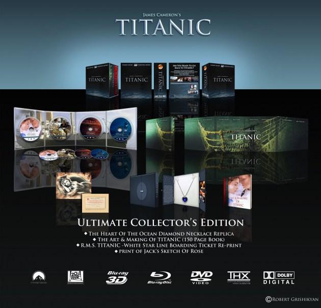 Ediciones y lanzamientos: “Titanic” edición coleccionista en Blu ray