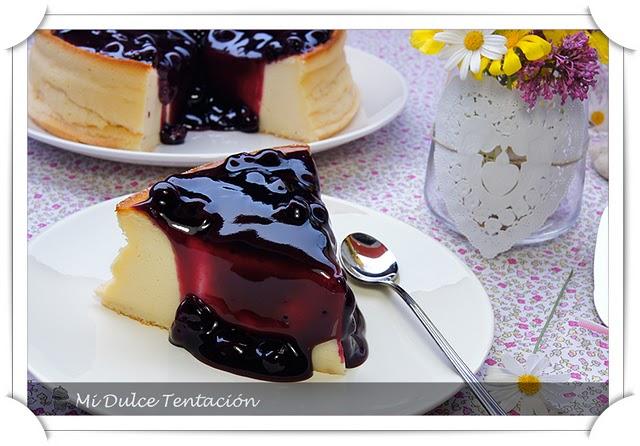 Tarta esponjosa de Queso