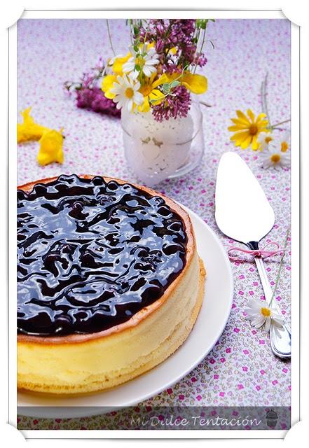 Tarta esponjosa de Queso