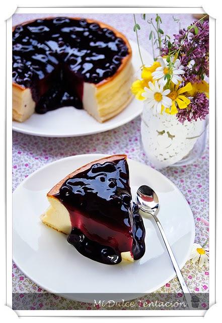 Tarta esponjosa de Queso