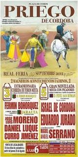 EL GANADO, LA REBAJA DE PRECIOS Y EL MARCADO ACENTO PRIEGUENSE, ATRACTIVOS DE LOS FESTEJOS TAURINOS DE LA FERIA REAL