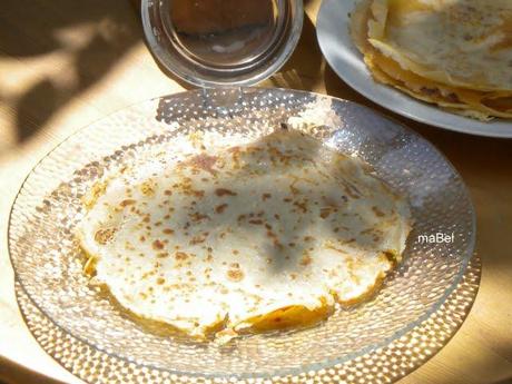 Panqueques o crepes en botella