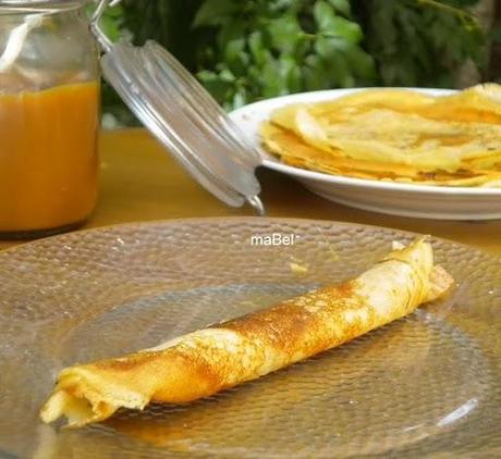 Panqueques o crepes en botella